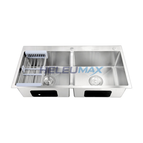 Chậu rửa chén hai hộc HL - 8245KS